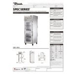 True STR1F-2HG-HC Spec Series 27 1/2