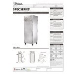 True STG1RPT-1S-1S-HC Spec Series 27 1/2