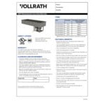 Scratch and Dent Vollrath FC-4CP-02120-N NSF7 Two Pan Refrigerated Drop-In Cold Food Well - 120V Scratch and Dent Vollrath FC-4CP-02120-N NSF7 Two Pan Refrigerated Drop-In Cold Food Well - 120V