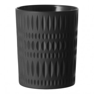 Nachtmann Ethno 10.25 oz. Matte Black Rocks / Old Fashioned Glass - 12/Case Nachtmann Ethno 10.25 oz. Matte Black Rocks / Old Fashioned Glass - 12/Case