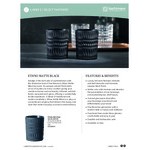 Nachtmann Ethno 10.25 oz. Matte Black Rocks / Old Fashioned Glass - 12/Case Nachtmann Ethno 10.25 oz. Matte Black Rocks / Old Fashioned Glass - 12/Case