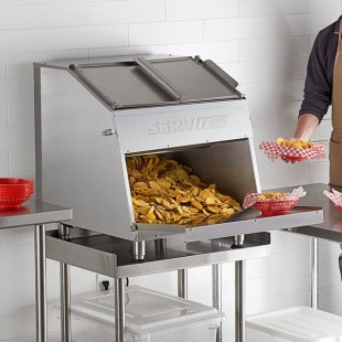 ServIt TCW26 26 Gallon First-In First-Out Chip Warmer / Merchandiser - 120V, 1500W ServIt TCW26 26 Gallon First-In First-Out Chip Warmer / Merchandiser - 120V, 1500W