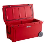 CaterGator CG100REDW Red 110 Qt. Mobile Rotomolded Outdoor Cooler / Ice Chest CaterGator CG100REDW Red 110 Qt. Mobile Rotomolded Outdoor Cooler / Ice Chest