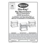 Hatco GRHW-2P Glo-Ray Antique Copper Mini-Merchandising Warmer with Toggle Controls - 1640W Hatco GRHW-2P Glo-Ray Antique Copper Mini-Merchandising Warmer with Toggle Controls - 1640W