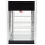 Hatco FDWD-1X Flav-R-Fresh Humidified Impulse Hot Food Display Cabinet With 4 Shelf Stationary Rack