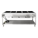 Vollrath 38105 ServeWell® Electric Five Pan Hot Food Table 120V - Sealed Well