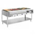 Vollrath 38105 ServeWell® Electric Five Pan Hot Food Table 120V - Sealed Well