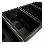 Vollrath 38105 ServeWell® Electric Five Pan Hot Food Table 120V - Sealed Well