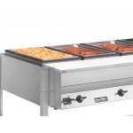 Vollrath 38105 ServeWell® Electric Five Pan Hot Food Table 120V - Sealed Well