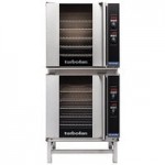 Moffat E35D6-26/2C Turbofan Double Deck Full Size Electric Digital Convection Oven with Steam Injection and Casters - 208V, 3 Phase, 22.4 kW Moffat E35D6-26/2C Turbofan Double Deck Full Size Electric Digital Convection Oven with Steam Injection and Casters - 208V, 3 Phase, 22.4 kW