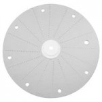 Robot Coupe R101P 2 Qt. / 1.9 Liter Gray Batch Bowl Food Processor with Vegetable Prep Lid Chute & 5 Discs - 3/4 hp