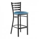 Lancaster Table & Seating Clear Coat Finish Ladder Back Chair with 2 1/2 Lancaster Table & Seating Clear Coat Finish Ladder Back Chair with 2 1/2