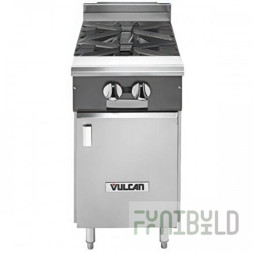Vulcan V2B12B-LP V Series Liquid Propane 2 Burner 12
