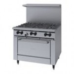 Garland SunFire Series X36-2G24R Liquid Propane 2 Burner Gas Range with 24
