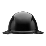 Lift Safety Dax Black Fiber Resin Full Brim Hard Hat HDF-15KG Lift Safety Dax Black Fiber Resin Full Brim Hard Hat HDF-15KG