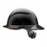 Lift Safety Dax Black Fiber Resin Full Brim Hard Hat HDF-15KG Lift Safety Dax Black Fiber Resin Full Brim Hard Hat HDF-15KG