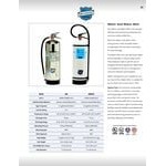Buckeye 2.5 Gallon Water Class A Fire Extinguisher - Rechargeable Untagged - UL Rating 2-A