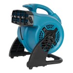 XPOWER FM-48 Portable 3-Speed Outdoor Cooling Misting Fan with Sealed Motor
