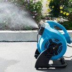 XPOWER FM-48 Portable 3-Speed Outdoor Cooling Misting Fan with Sealed Motor