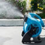 XPOWER FM-48 Portable 3-Speed Outdoor Cooling Misting Fan with Sealed Motor