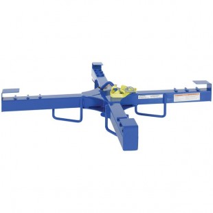 Vestil BBL-4 4,000 lb. Steel Bulk Bag Lifter with 4 Hooks Vestil BBL-4 4,000 lb. Steel Bulk Bag Lifter with 4 Hooks