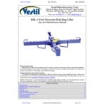 Vestil BBL-4 4,000 lb. Steel Bulk Bag Lifter with 4 Hooks