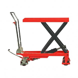 Noblelift Manual Mobile Single Scissor Lift Table with 20 Noblelift Manual Mobile Single Scissor Lift Table with 20