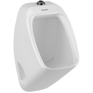 Sloan 1107409 Vitreous China Designer Washdown Urinal with Top Spud Inlet - 0.125 to 1.0 GPF