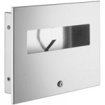American Specialties, Inc. Simplicity 10-646924A Recessed Battery-Operated Automatic Paper Towel Dispenser with 12 Gallon Waste Receptacle