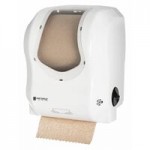 San Jamar T7400TBK Simplicity Essence Classic Black Pearl Mechanical Hands Free Paper Towel Dispenser