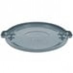 Rubbermaid® FG264560GRAY BRUTE 44 Gallon Gray Round Trash Can Lid