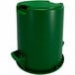 Carlisle 84101009 Bronco 10 Gallon Green Round Trash Can Carlisle 84101009 Bronco 10 Gallon Green Round Trash Can