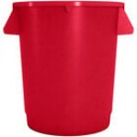Carlisle 84101009 Bronco 10 Gallon Green Round Trash Can Carlisle 84101009 Bronco 10 Gallon Green Round Trash Can