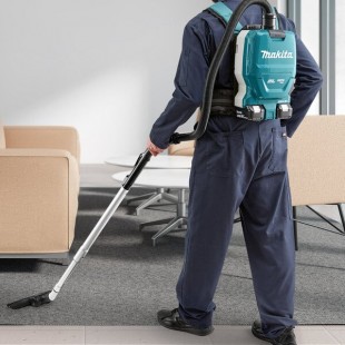 Makita XCV09PT 18V X2 LXT Lithium Ion 36V Cordless 0.5 Gallon Backpack Vacuum Kit with HEPA Filtration 5.0 Ah