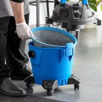 Lavex 5 Gallon Poly Commercial Wet / Dry Vacuum with Toolkit - 100-120V, 1200W Lavex 5 Gallon Poly Commercial Wet / Dry Vacuum with Toolkit - 100-120V, 1200W