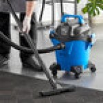 Lavex 5 Gallon Poly Commercial Wet / Dry Vacuum with Toolkit - 100-120V, 1200W Lavex 5 Gallon Poly Commercial Wet / Dry Vacuum with Toolkit - 100-120V, 1200W
