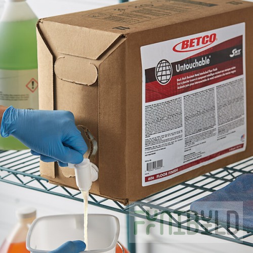 Betco 6060500B Untouchable 5 Gallon Bag in Box Floor Finish with SRT