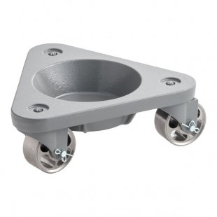 Bond 750 lb. Cast Steel Triangular Cup Dolly with Semi-Steel Casters 3310 DOLLY/SS Bond 750 lb. Cast Steel Triangular Cup Dolly with Semi-Steel Casters 3310 DOLLY/SS