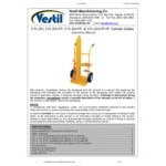 Vestil 500 lb. Welding Torch / Cylinder Cart with 2 Cylinder Capacity, Lift Eye, 16