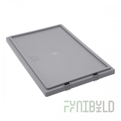 Quantum LID241GY Gray Lid for SNT240GY Stack and Nest Tote