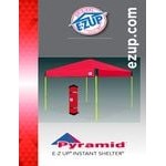 E-Z Up PR3WH10WH Pyramid Instant Shelter 10' x 10' White Canopy with White Frame E-Z Up PR3WH10WH Pyramid Instant Shelter 10' x 10' White Canopy with White Frame