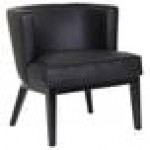 Boss Ava Contemporary Black Caressoft Vinyl Accent Chair Boss Ava Contemporary Black Caressoft Vinyl Accent Chair