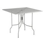 Lancaster Table & Seating Harbor Gray Steel Mesh Outdoor Arm Chair Lancaster Table & Seating Harbor Gray Steel Mesh Outdoor Arm Chair