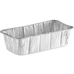 Baker's Lane 2 lb. Aluminum Foil Loaf Pan - 500/Case