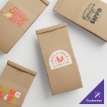 Choice 1 lb. Brown Kraft Customizable Paper Coffee Bag with Reclosable Tin Tie - 100/Pack Choice 1 lb. Brown Kraft Customizable Paper Coffee Bag with Reclosable Tin Tie - 100/Pack