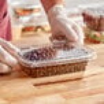 Inline Plastics Safe-T-Fresh 20 oz. Tamper-Resistant, Tamper-Evident Rectangular Hinged Container with Flat Lid - 200/Case