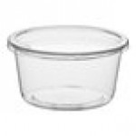 Choice 12 oz. Ultra-Clear Recycled PET Plastic Round Deli Container with Lid - 250/Case Choice 12 oz. Ultra-Clear Recycled PET Plastic Round Deli Container with Lid - 250/Case
