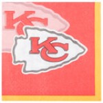 Creative Converting 659525 Pittsburgh Steelers 2-Ply Beverage Napkin - 192/Case
