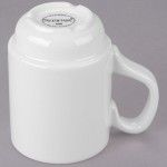 Libbey Slenda 8 oz. Royal Rideau White Stacking Porcelain Mug - Sample Libbey Slenda 8 oz. Royal Rideau White Stacking Porcelain Mug - Sample
