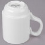Libbey Slenda 8 oz. Royal Rideau White Stacking Porcelain Mug - Sample Libbey Slenda 8 oz. Royal Rideau White Stacking Porcelain Mug - Sample